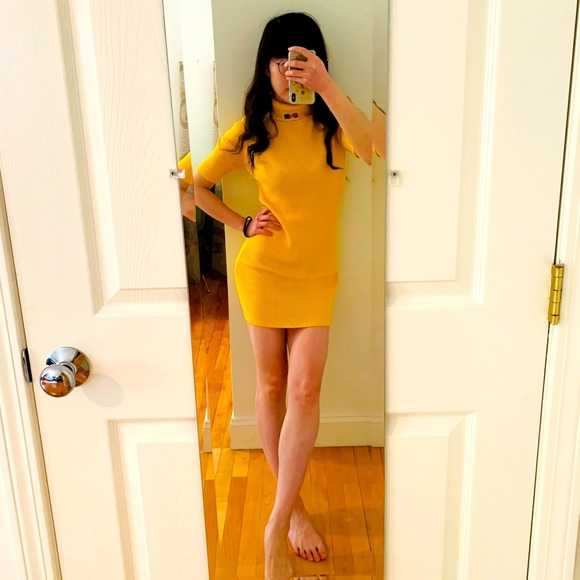 UNIF Dresses & Skirts - [UNIF] Turtleneck mini dress